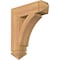 Ekena Millwork Thorton Arts & Crafts Smooth Bracket, Western Red Cedar, 5 1/2"W x 22"D x 26"H BKT06X22X26THR03SWR - alternate 1